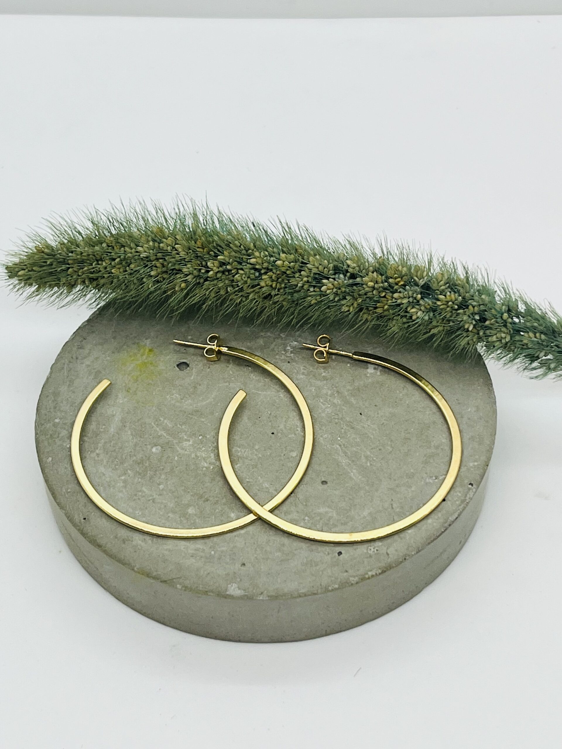 Jessica Matrasko Jewelry
Large Gold Hoops