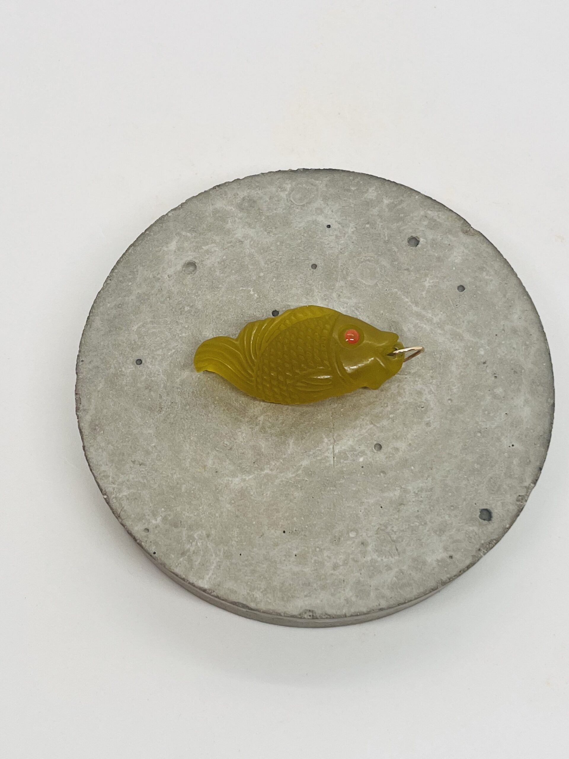 Carved Glass Fish