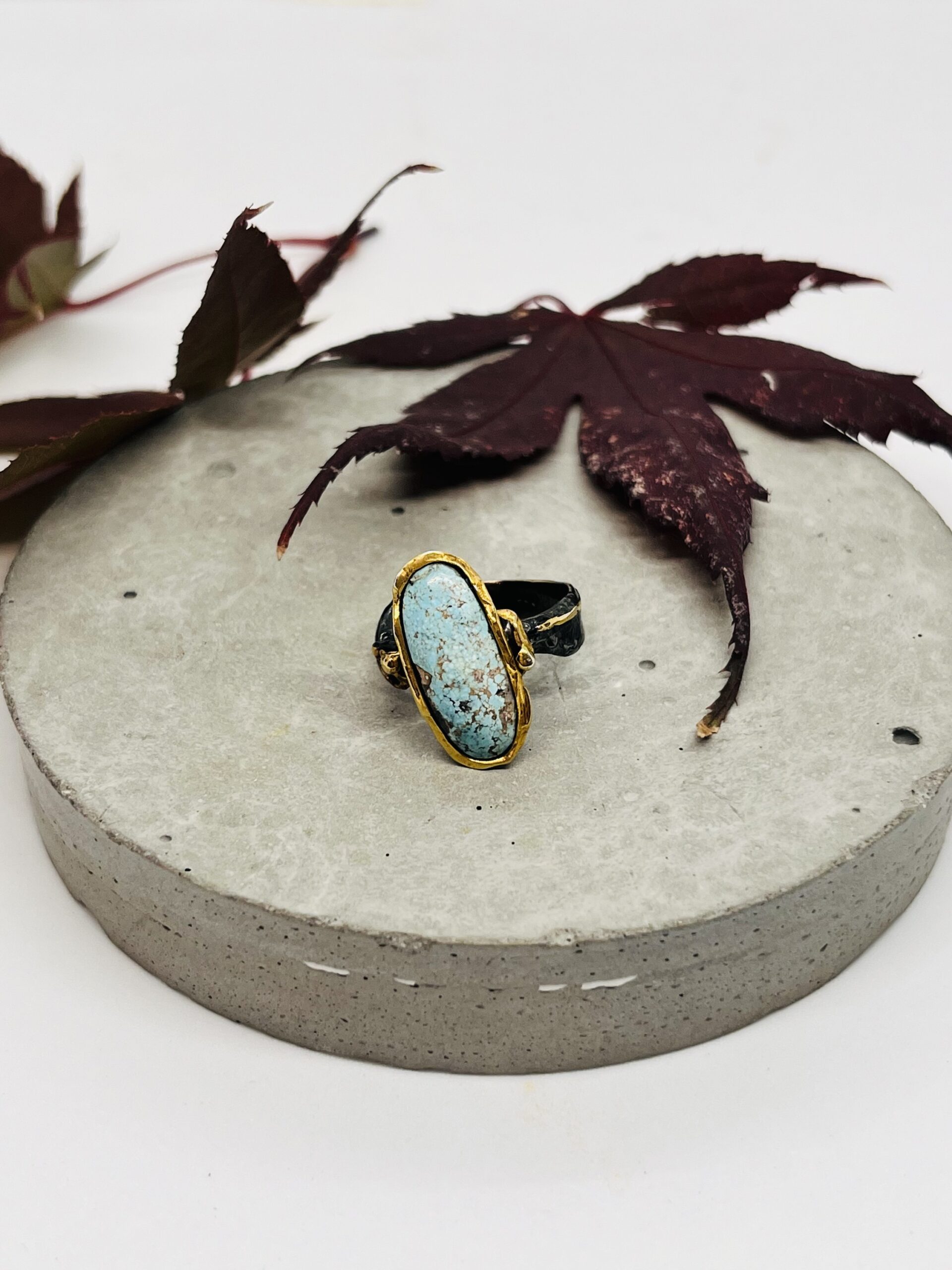 Oval Turquoise Ring