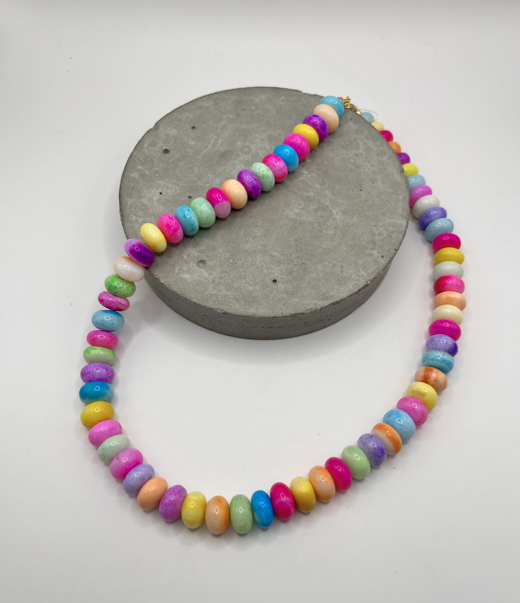 Anokhi Green-Summer Candy Opal Necklace