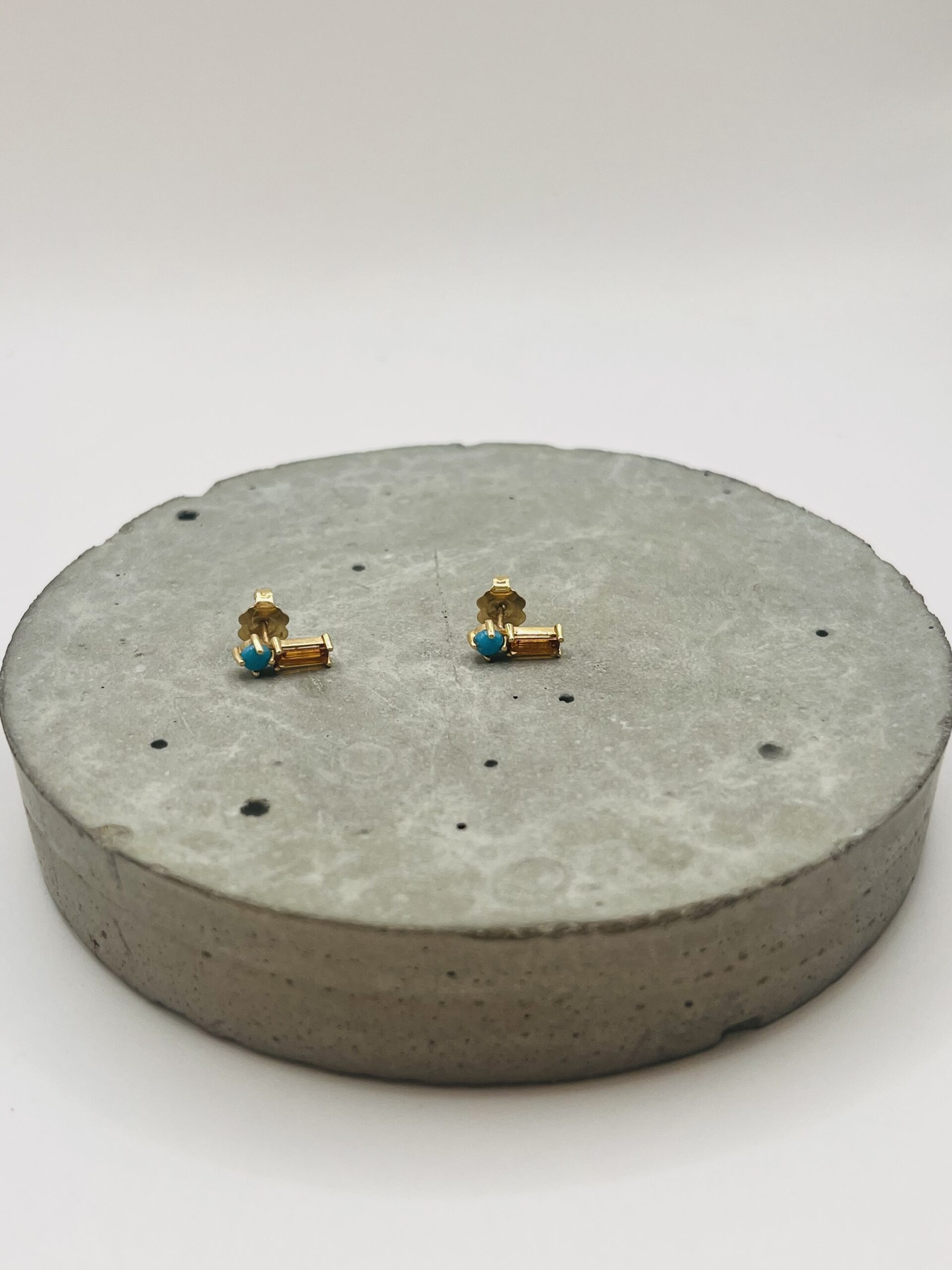 Anzie-Cleo Baguette Studs