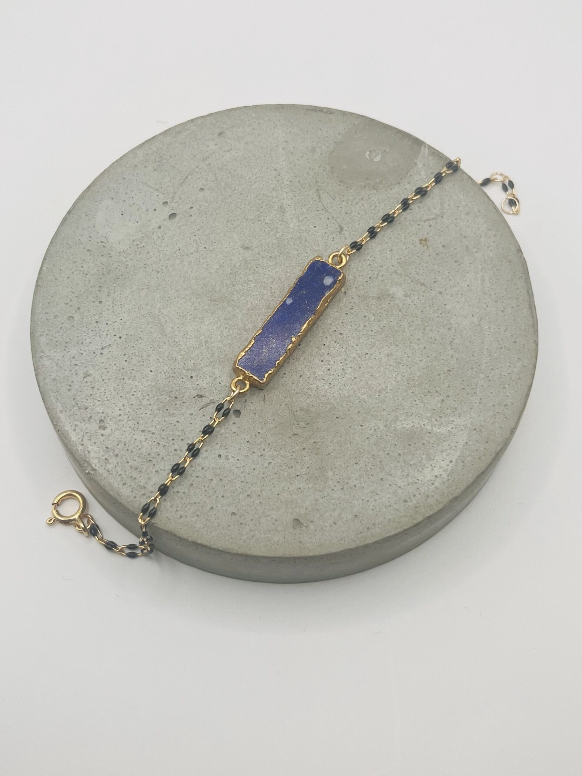 Mabel Chong-Lapis Slice Double Braided Bracelet