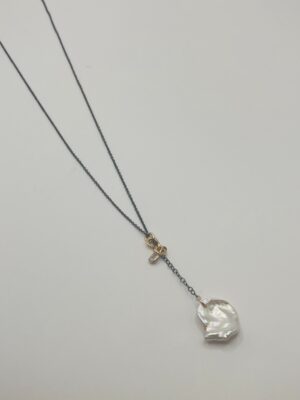 Mabel Chong-Azure Keshi Necklace