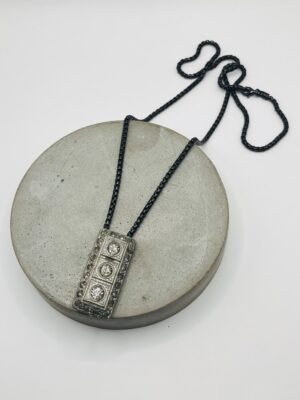 Vintage Brooch Necklace