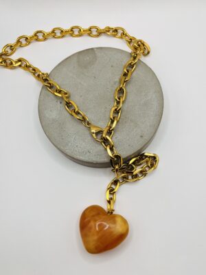 Heavy Heart Necklace