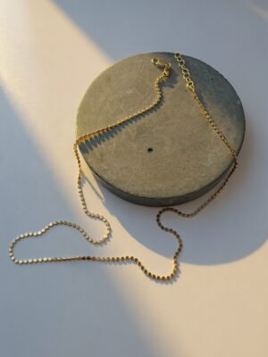 Flat Ball Chain Necklace