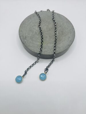 Blue Stone Lariat