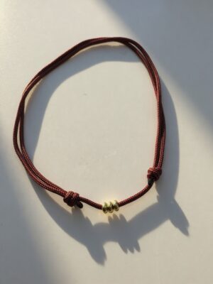 Mod + Jo-Tommy Cord Necklace/Rust