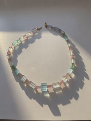 Aquamarine and Tourmaline Necklace