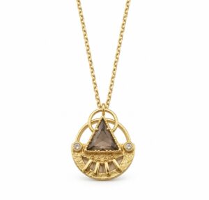 Linn Fine Jewelry-Celestial Triangle Necklace